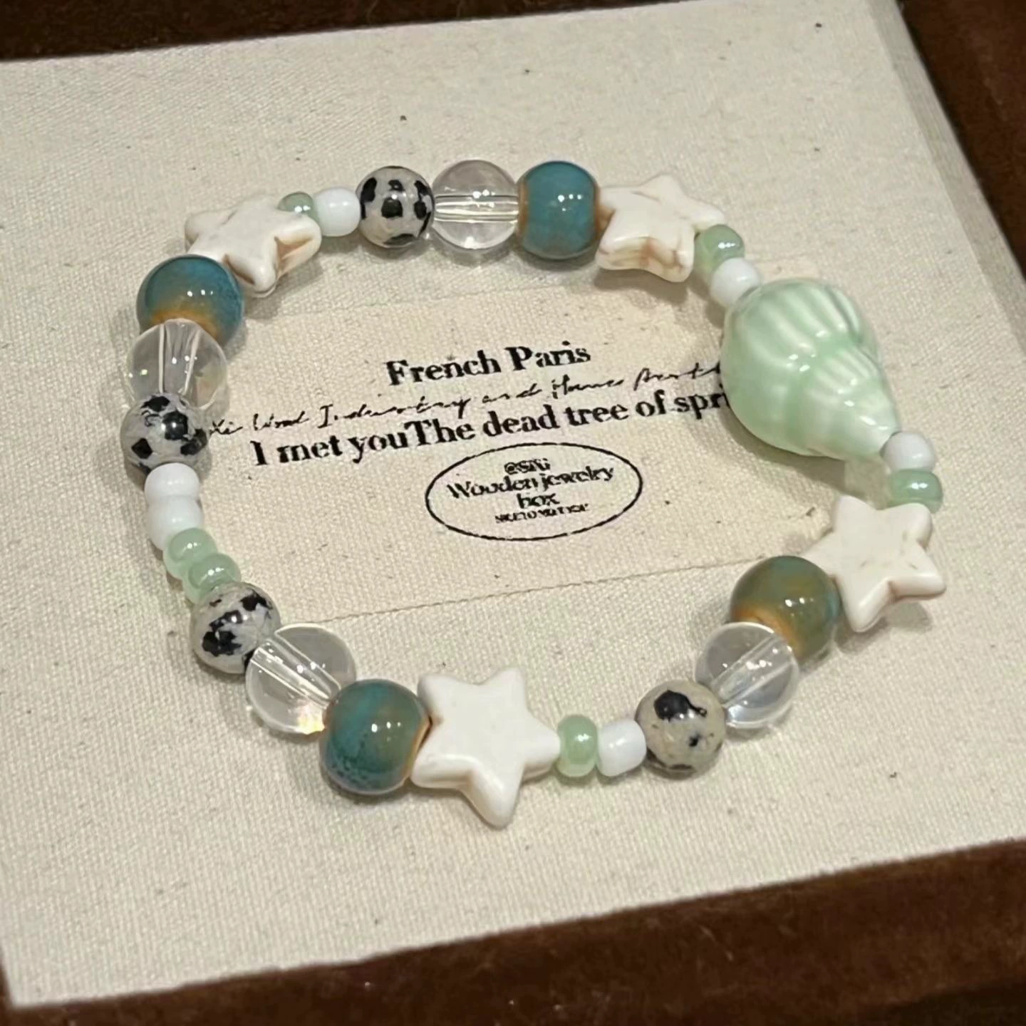 Sophisticated high quality beaded bracelet, jewelry