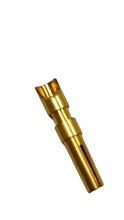 供應視頻數據線公母對插針充電針東莞廠家供應鍍金銅針連接器插針