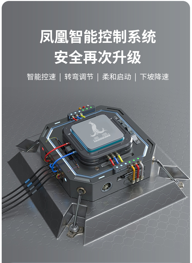 Official Elderly Scooter Four-Wheel Electric Disabled Home Double Elderly Scooter Folding Electric Wholesale