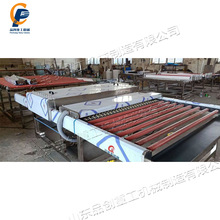 卧式玻璃清洗机 玻璃清洗烘干一体机 钢化玻璃滚式毛刷清洁设备