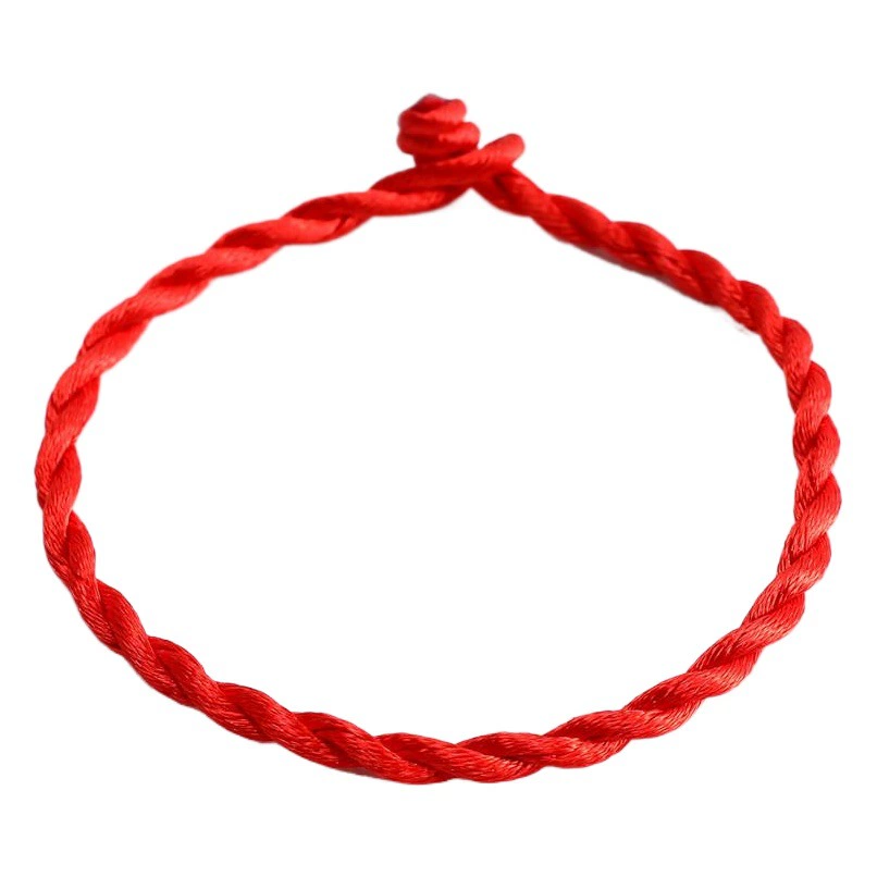Ручное плетение, год зодиака, красный браслет из веревки, ожерелье, веревка, оптовая продажа, этнический стиль, красная веревка, аксессуары для рук, аксессуары, веревка для рук