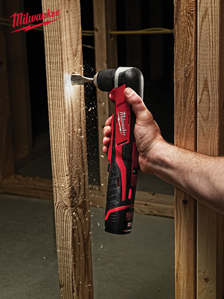 美沃奇充电直角钻批头拐美沃奇转弯电动螺丝刀转角角向电钻C12RAD