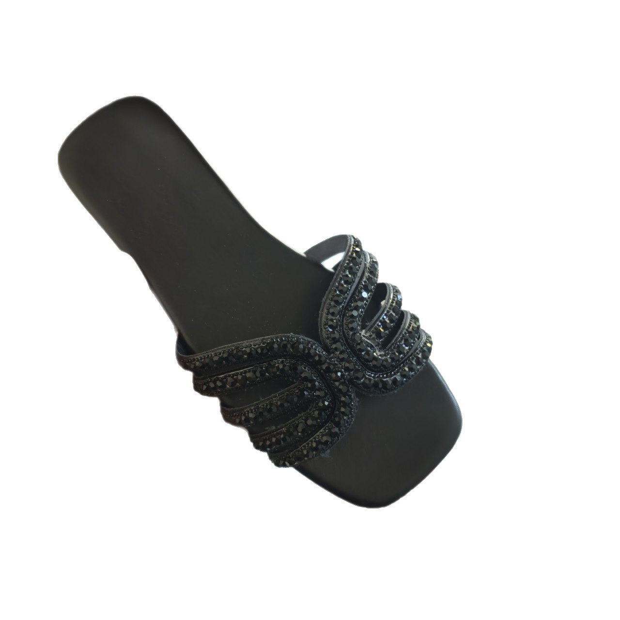 Zapatillas artesanas africanas nuevas zapatillas de fijación plana mezcla de colores misceláneos adultos sandalias en stock