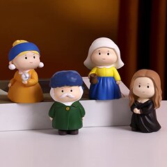 大きい芸術家の潮は手を遊んでアイデアを飾って客間のテレビの棚を飾って学生の誕生日のプレゼントの樹脂の工芸品を飾ります。