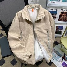 2024春秋痞帅外套男ins高街潮牌港风日系原宿风韩版潮流宽松夹克