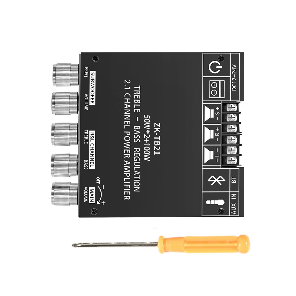 2.1 канальная Bluetooth цифровой усилитель платы завод прямых продаж высокий и низкий тон избыточного веса сабвуфер высокой мощности ZK-TB21