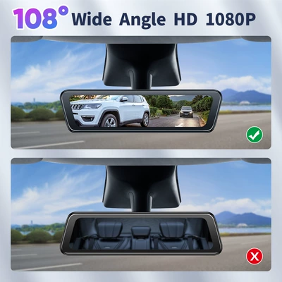 Suitable for Tesla Model 3 Rearview mirror/rearview mirror