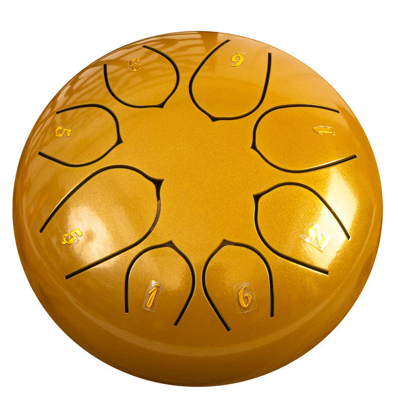 Comercio exterior transfronterizo tambor etéreo 6 / 8 / 10 / 12 pulgadas 15 tonos tambor de niños olvidar tambor de preocupación tambor de disco adulto tambor etéreo