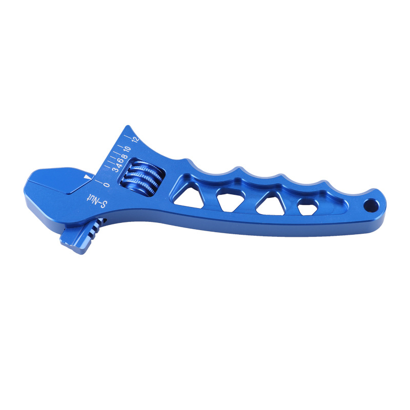 Cross-border car modified oil-cooled hose joint wrench tool adjustable aluminum adjustable wrench AN3-AN12
