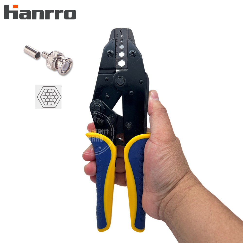 LSE-05H同轴压线钳网络电视同轴连接器工具钳子