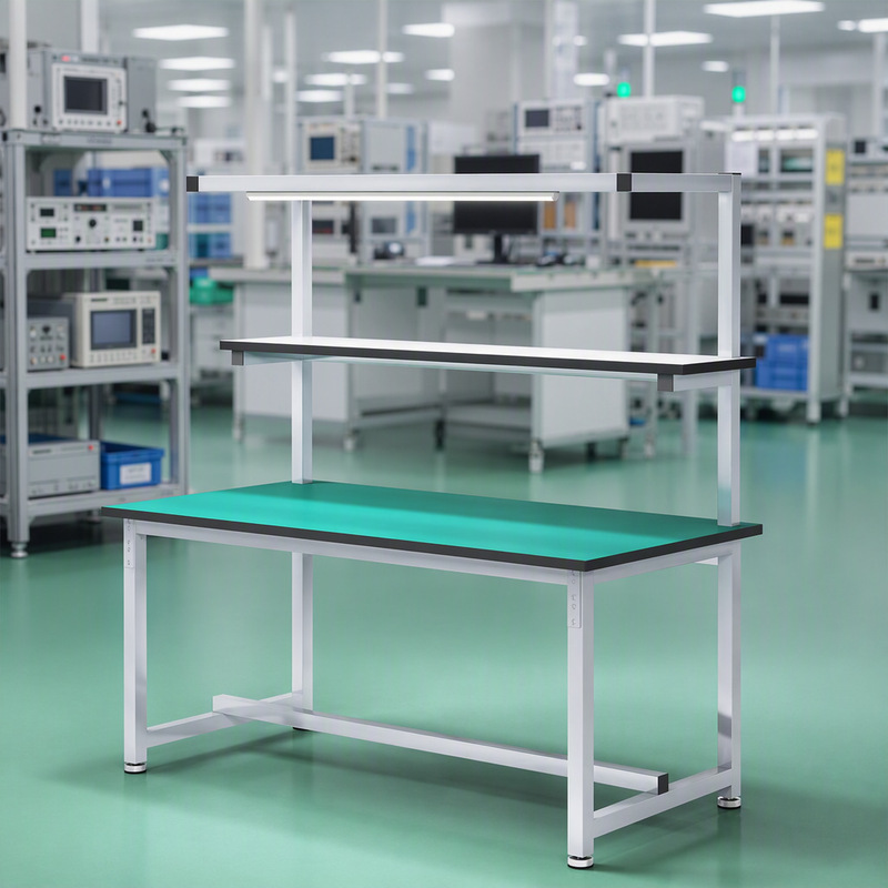 Workshop workbench, anti-static workbench, workshop operating table, heavy-duty packing table, inspection table, desk, worktable