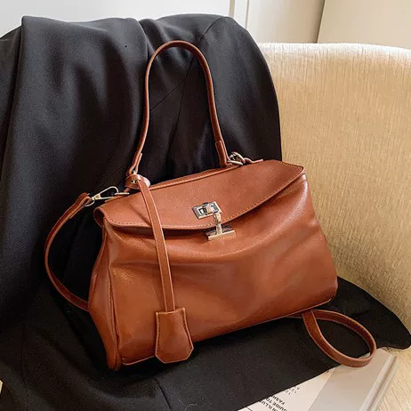 Retro capacious one-shoulder bag, shoulder bag, high-quality style