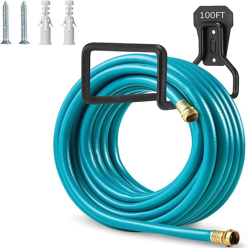 Heavy-Duty Wall Pipe Hooks, Garage Hooks, Water Pipe Hooks, Garden Outdoor Hose Water Pipe Wall Hooks
