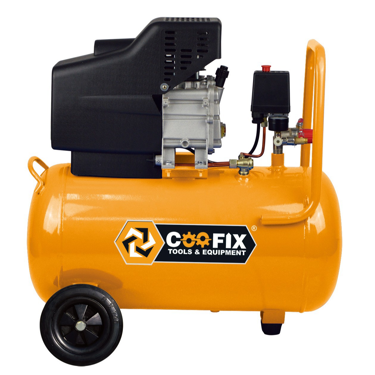 Coofix silencioso compresor de aire sin aceite diodo pulverización de pintura compresor de aire bomba de aire decoración de carpintería 220V