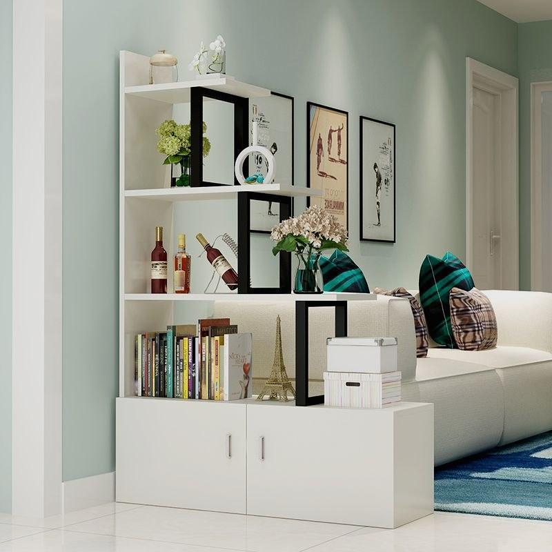 Living Room Entrance Cabinet Sofa Storage Rack Flower Rack Decorative Screen Simple Modern Bookcase Wine Cabinet Shoe Cabinet Partition Cabinet Wine
