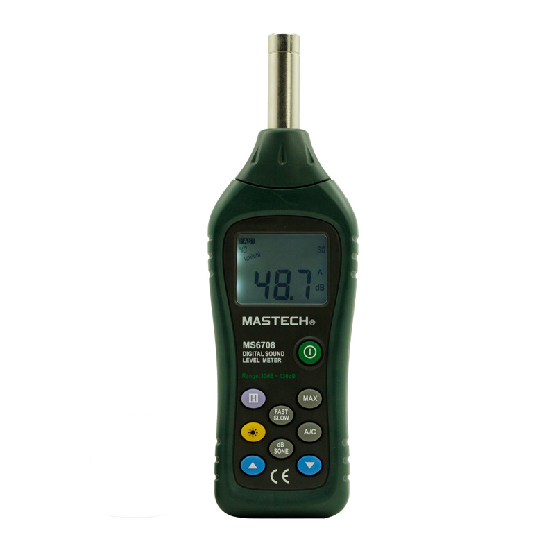 MS6708数字式噪音计高精度噪音分贝测试仪声级计