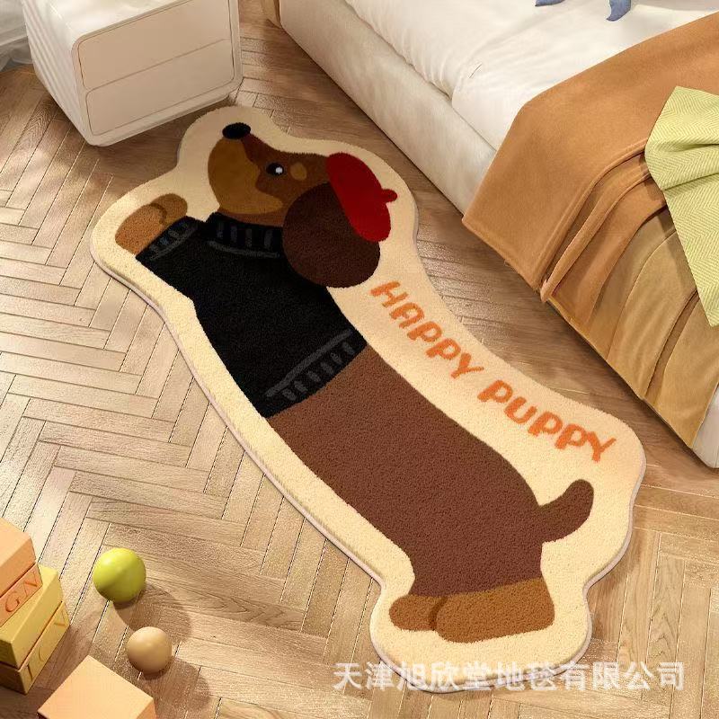 행복한 강아지 - 검은 옷