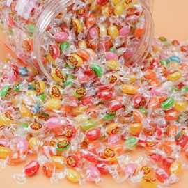 天凤彩虹糖罐装小包装七彩糖果彩色水果糖软糖混合水果味年货喜糖