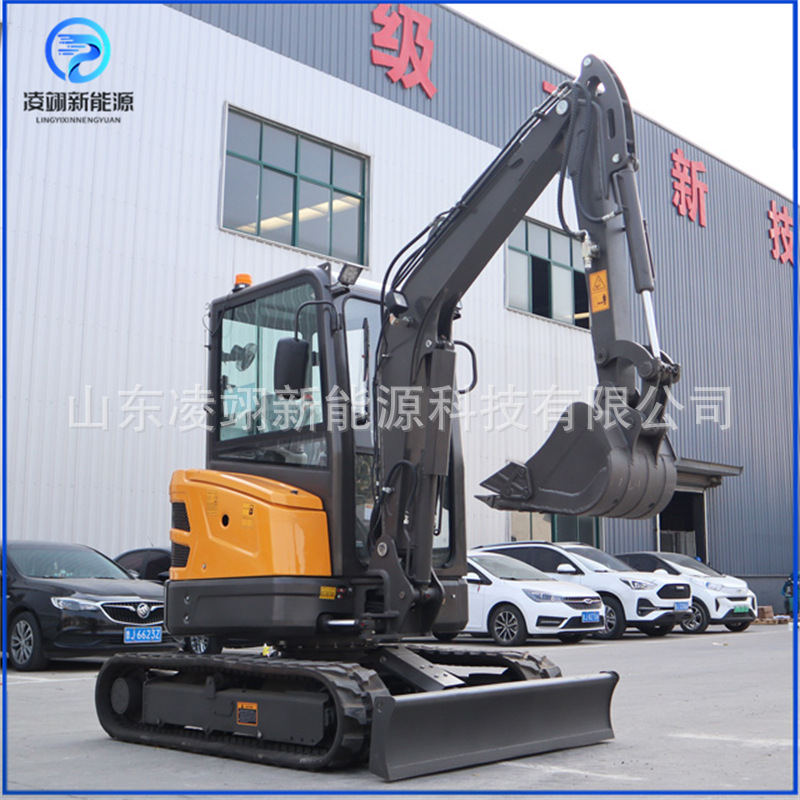 小型履带挖掘机工程施工可搭配多种属具一机多用小挖机