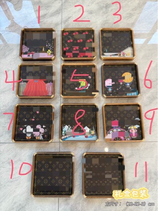 L's Walnut Tray Handmade Storage Tray Desktop Tea Tray Cultural and Entertainment Jewelry Display Wooden Tray Home