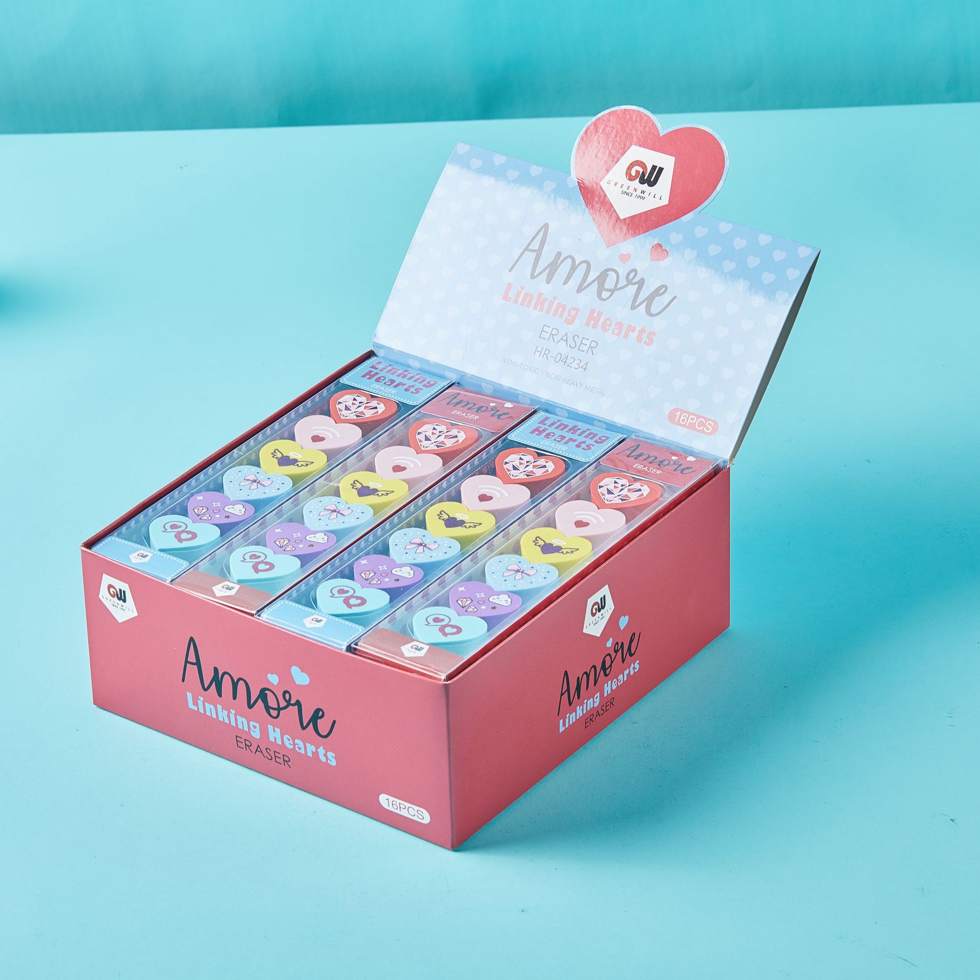 Banderas de dibujos animados pastel de dibujos animados borracha borracha estudiantes borracha material de estudio al por mayor