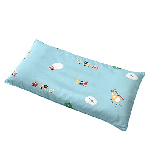Maternal and infant grade A pure cotton Cassia seed baby pillow core 60 count satin long-staple cotton children's pillow case