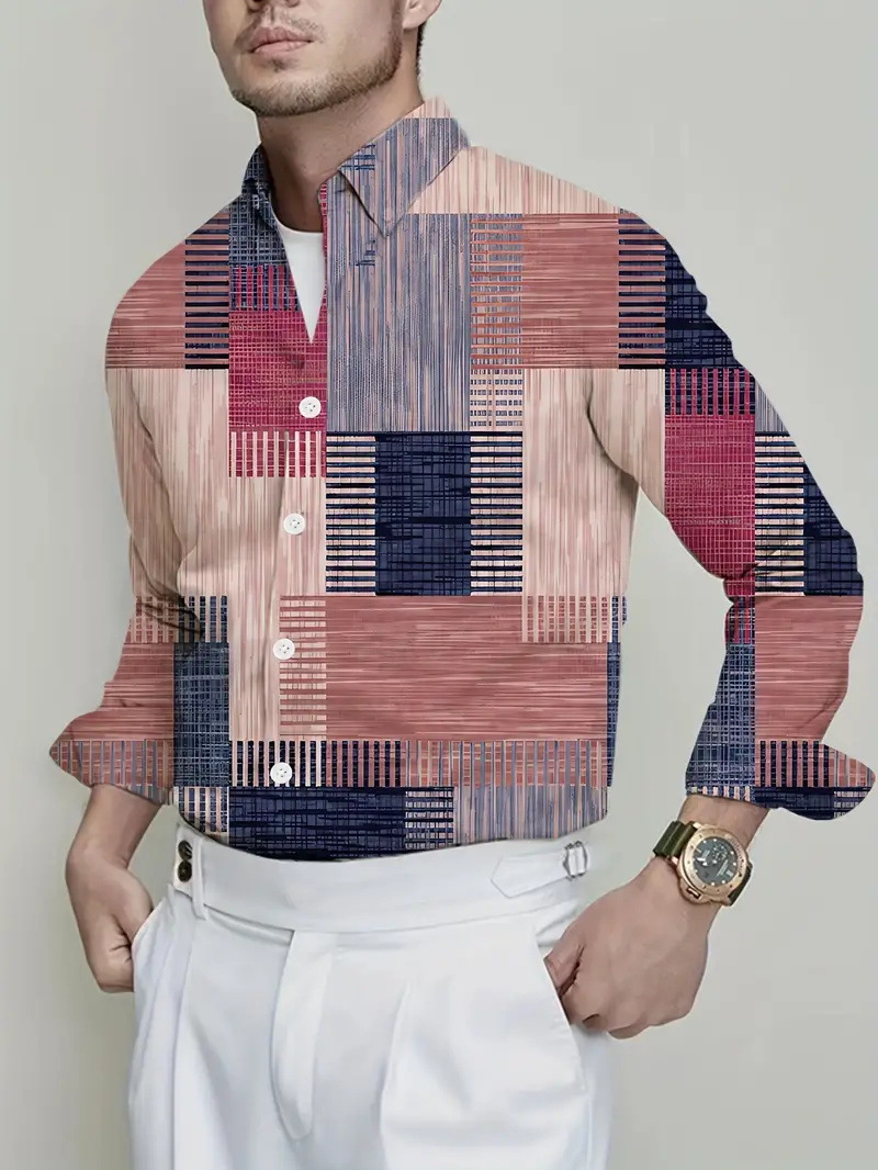 Comercio exterior europeo y americano Amazon 2025 nueva tendencia de la moda casual todo fósforo camisa de manga larga de alta calidad MB12