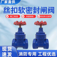自来水橡胶软密封丝扣闸阀节流阀泄水阀排水阀管道水表开关阀门