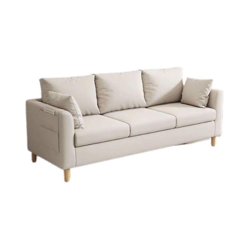 Sofá para apartamentos pequeños, ideal para alquiler de dormitorios, sofá moderno de tela doble o triple para sala de estar, venta al por mayor.