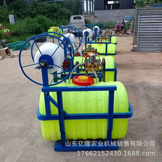乘坐式柴油四轮打药机 花生大豆玉米喷药机 果树风送式打药机