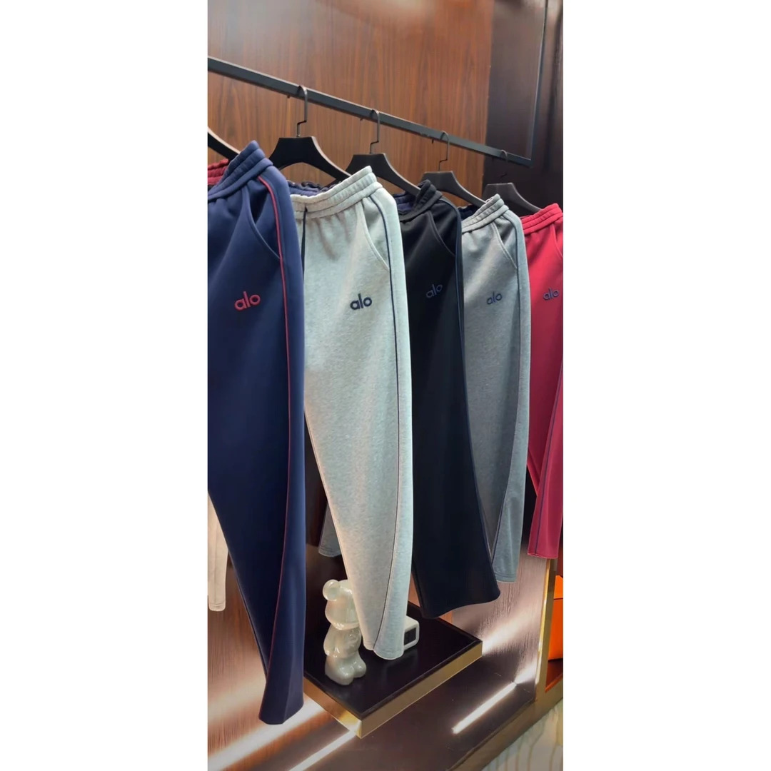 Fashion Versatile Autumn New Loose Comfortable Simple Men's Trendy Light Luxury Solid Color High-End Straight Casual Pants