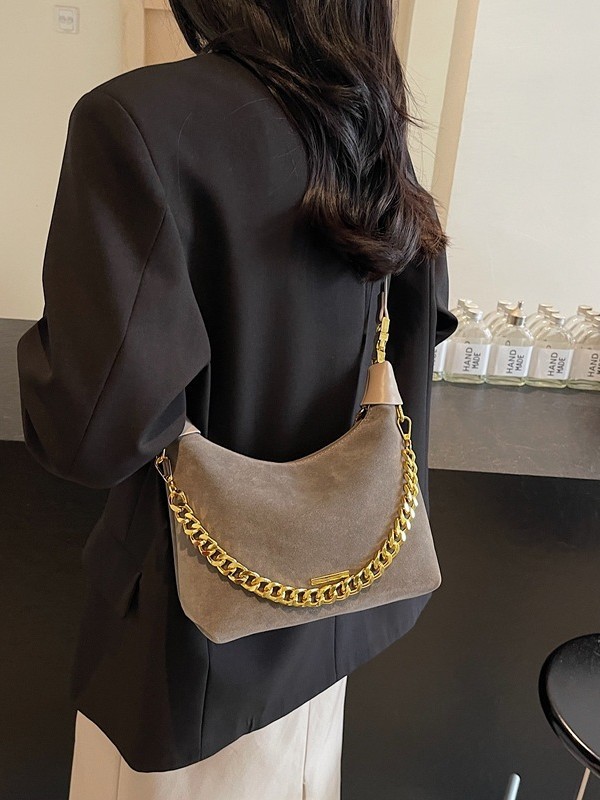 外单美拉德复古小包包女2025新款秋冬季百搭斜挎包单肩手提饺子包|undefined