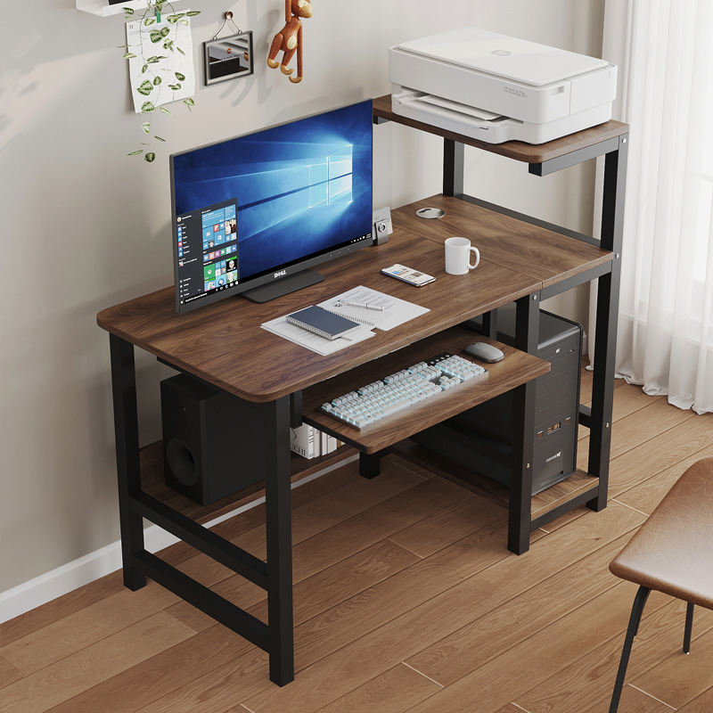 Computer Desk, Desktop Table, Printer Table, Home Writing Desk, Simple Design, Office Gaming Desk, Study Desk