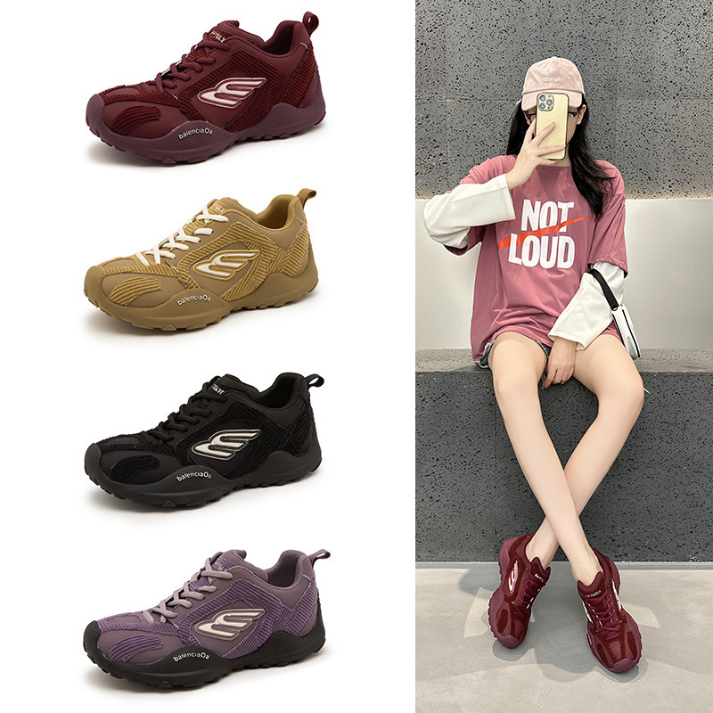 2025 New Thick-Soled Fashionable Sports Dad Shoes for Women, Breathable and Versatile Casual Shoes That Show Off Your Feet, Trendy Little Forrest Gump Shoes