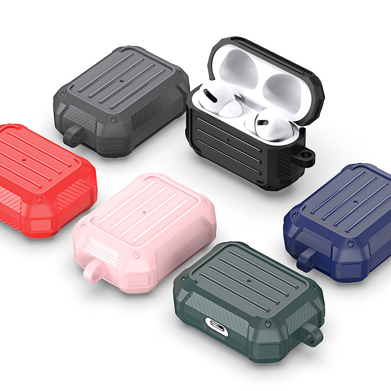 跨境適用AirPods1/2耳機保護套批發AirpodsPro蘋果耳機TPU保護殼