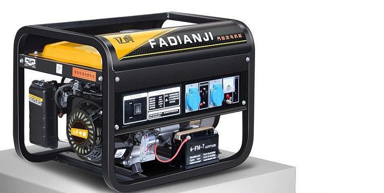 Inverter Gasoline Generator 220V for Home and Outdoor Use, Small, Silent, Portable, 3/5/8Kw, Ten Kilowatts, Three-Phase, 380 Volts