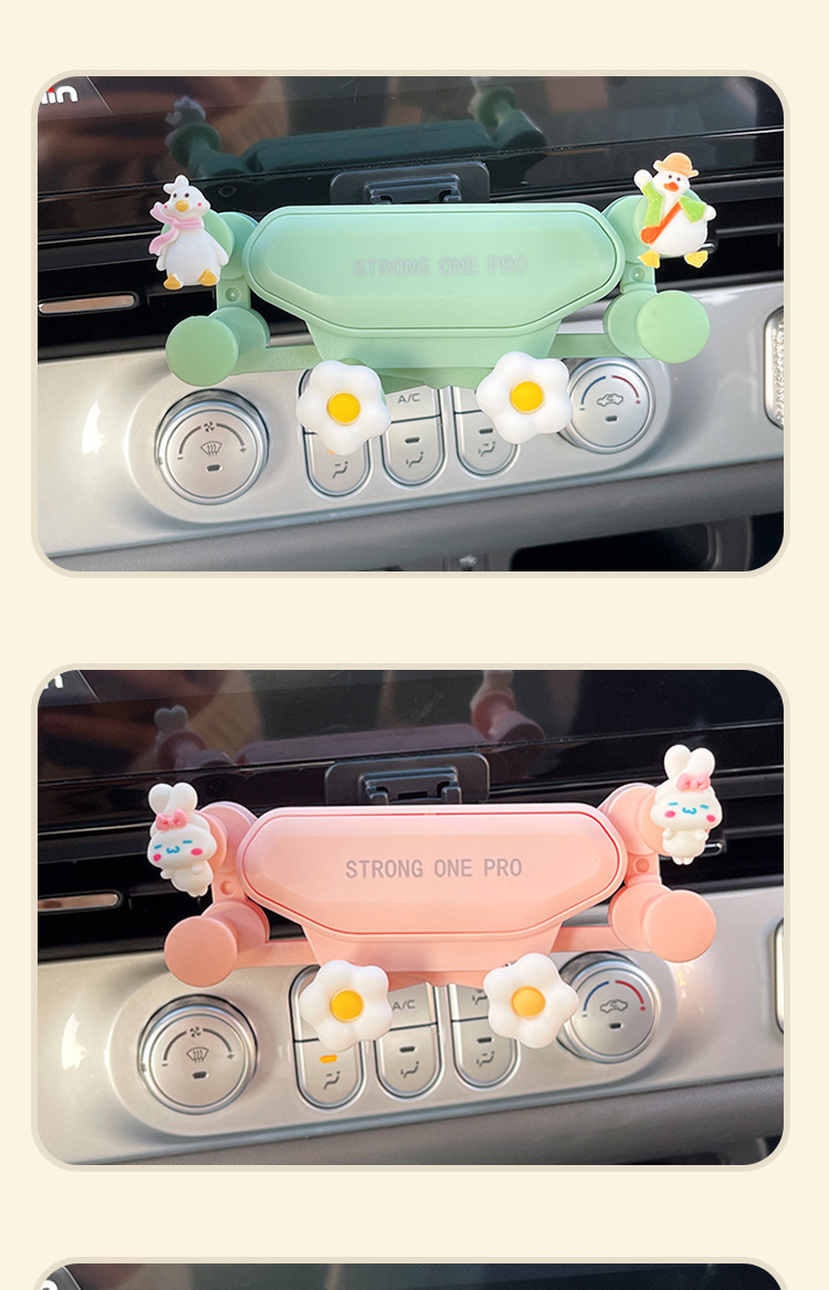 Changan Waxy Corn Car Navigation Mobile Phone Holder Lumin Glutinous Rice Car Mobile Phone Holder Decorations Interior Accessories