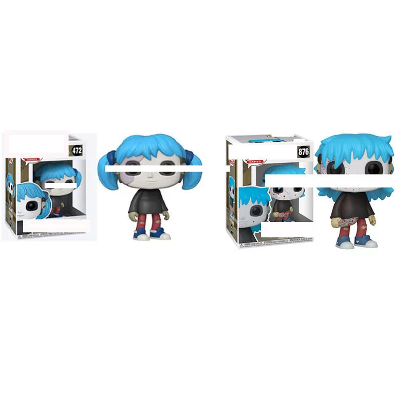 POP Салли лицо игривое лицо Салли лицо хоррор игра фигура периферийная модель украшения