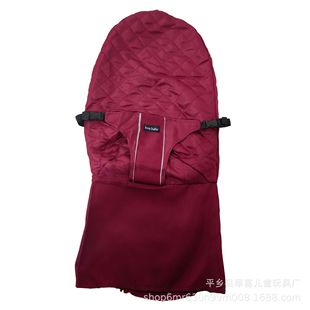 Factory wholesale baby rocking chair polyester cotton comfortable soft foldable washable cross-border separate cloth cover to coax sleeping chair