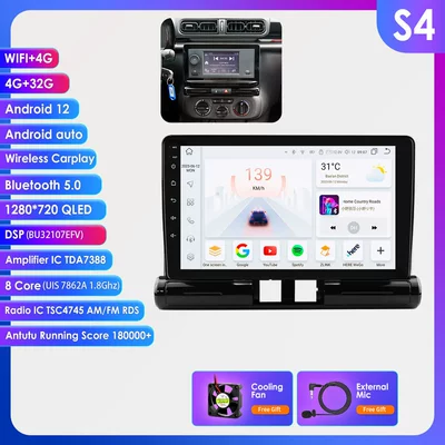 car Bluetooth Android large screen – DVD Navigation - 432g-wifi4g-lte-version-7862-carplay-eight-cores-9inch-suitable-for-17-23-citroen-c3