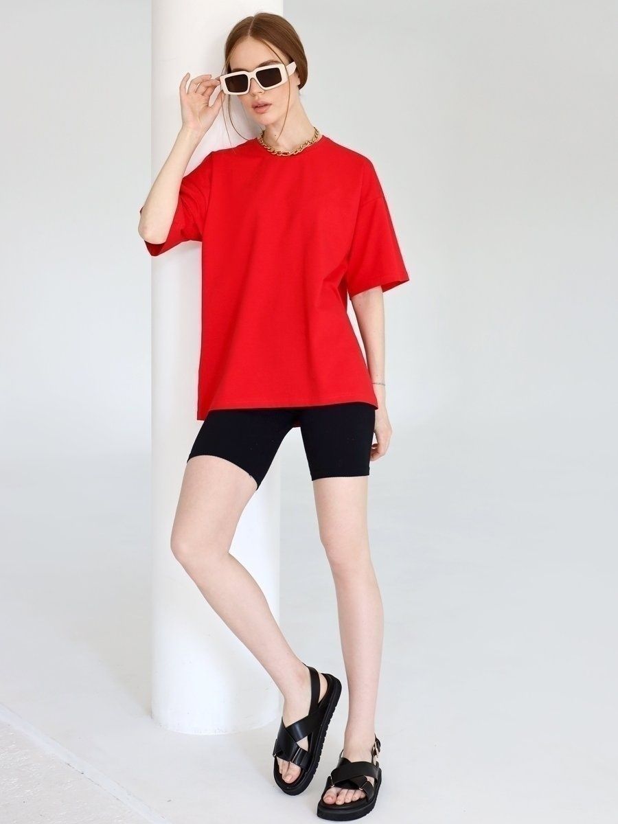 Women's T-shirt Short Sleeve T-Shirts Simple Style Solid Color display picture 8