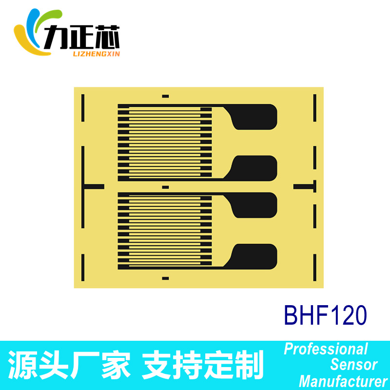 Linear pattern dual grid Foil strain gauge gage FB shape