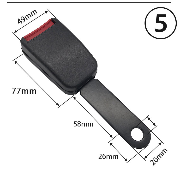 Automobile Passenger Car Truck Driver and Passenger Fully Automatic Telescopic Emergency Locking Three-Point Safety Belt Safety Belt Wholesale