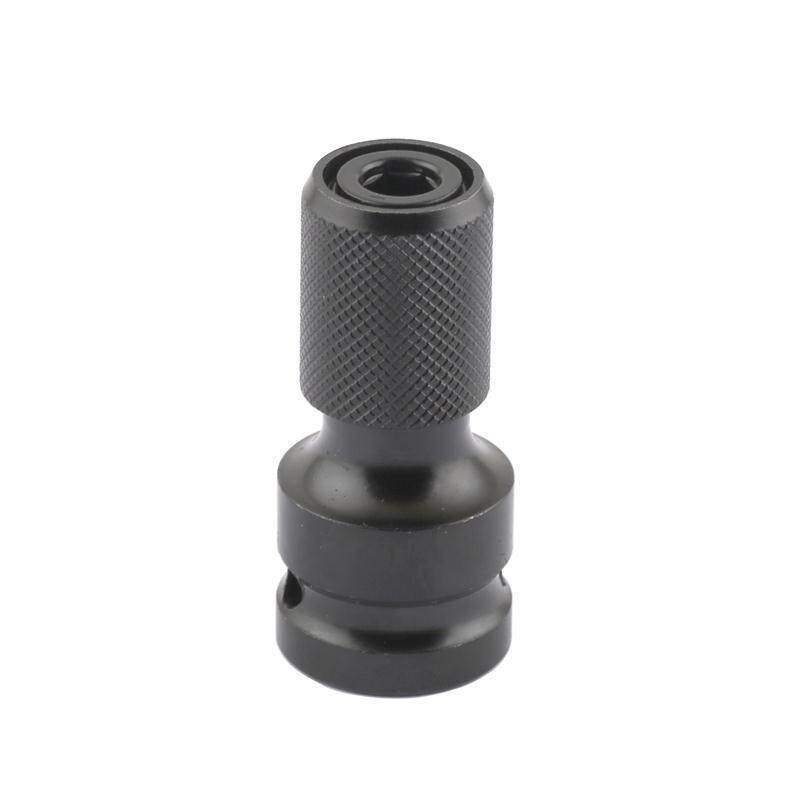 llave eléctrica cabeza de conversión adaptador de cañón de aire varilla de conexión telescópica 1 / 2 gira 1 / 4 cabeza de lote hexagonal interna cabeza de perforación de conversión