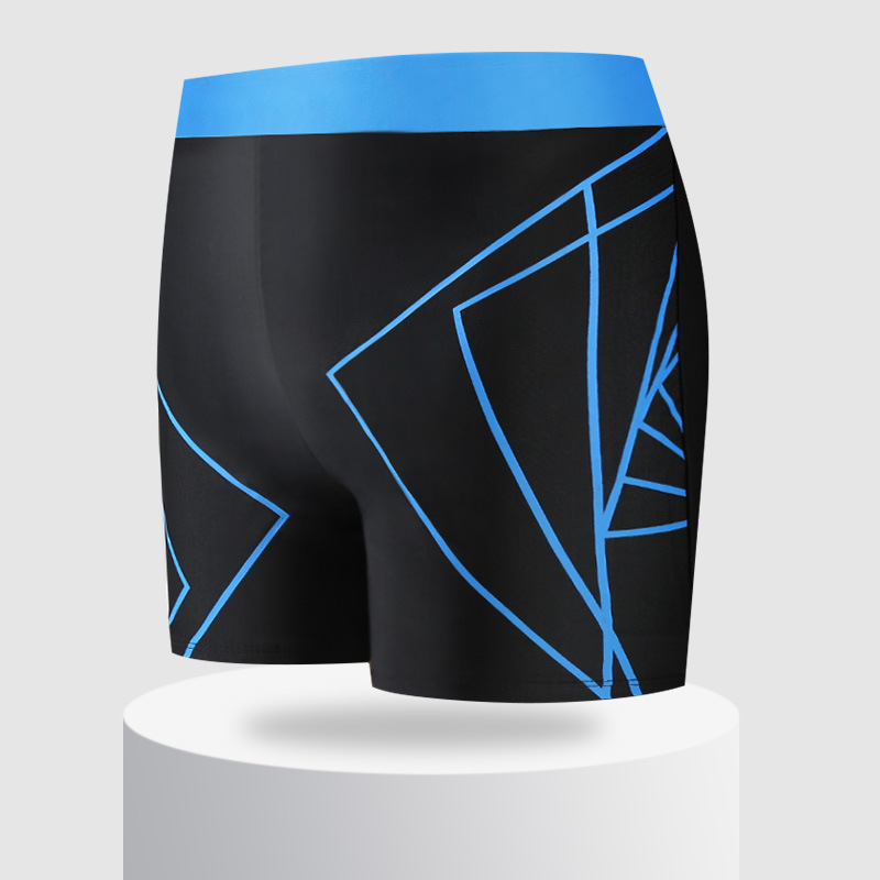 Bañador para hombres anti-vergüenza Adulto Más tamaño moda color a juego poliéster playa pantalones cortos playa vacaciones traje de baño de aguas termales