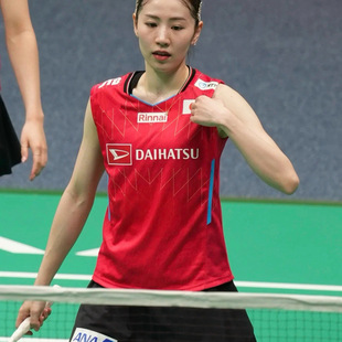 25 New Badminton Uniforms for the Japanese Team, Motiyanakayama and Yosuke's Same Style Competition Uniforms for Men and Women, Quick-Drying Competition Training Uniforms