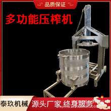 葡萄酒过滤压榨机 黄酒酒浆压榨过滤机器 草莓柠檬单桶收汁设备