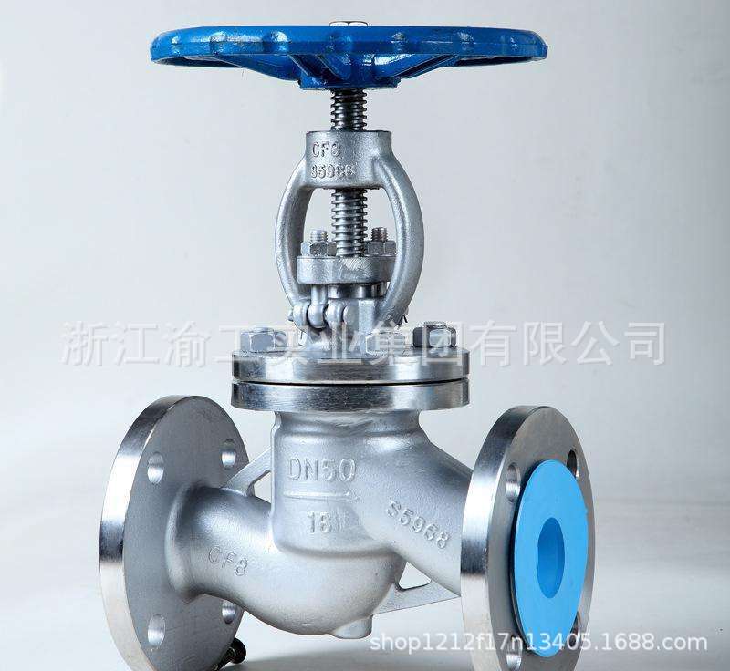 304不锈钢截止阀J41H-25P-DN50