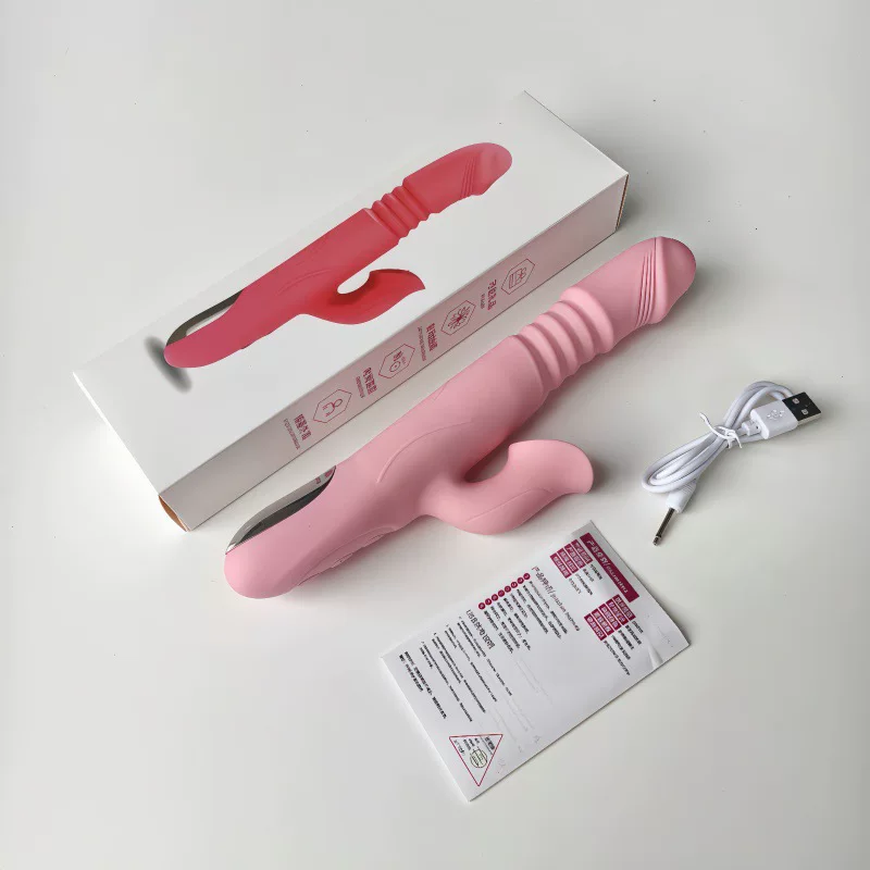 Foreign trade version of fairy wand heated telescopic tongue licking female appliance vibrator adult products supply wholesale network dropshipping
