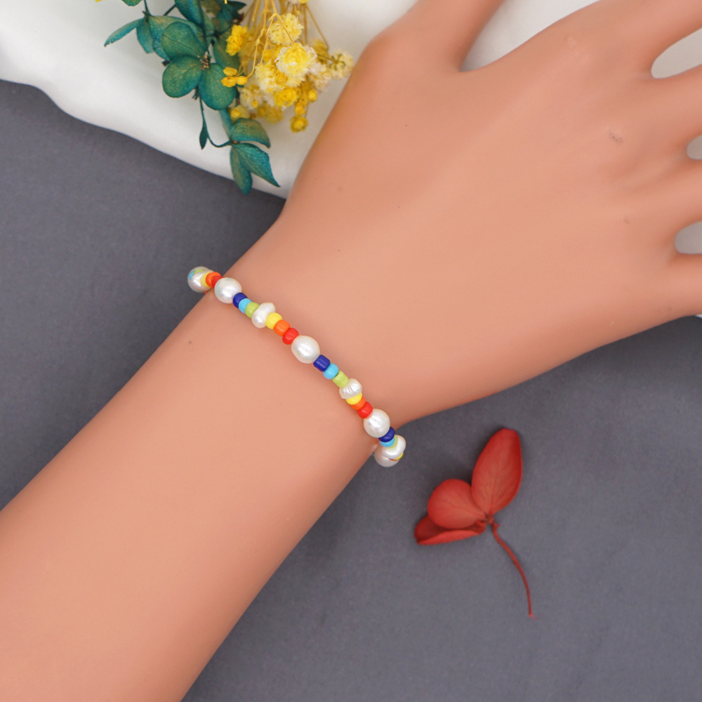 Kreatives Böhmisches Regenbogenarmband display picture 17